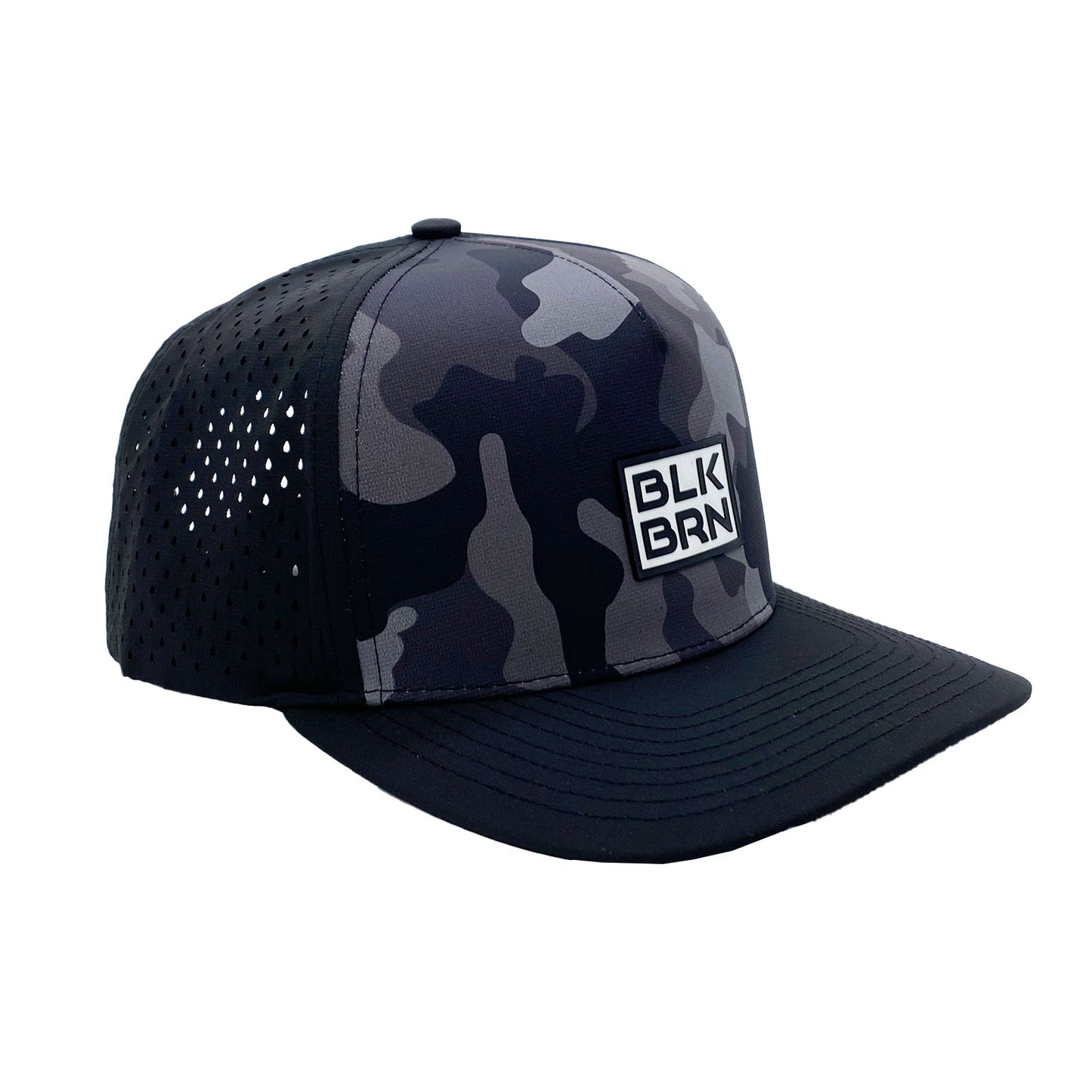 Water Repellent Trucker, Silicone Patch, Camo