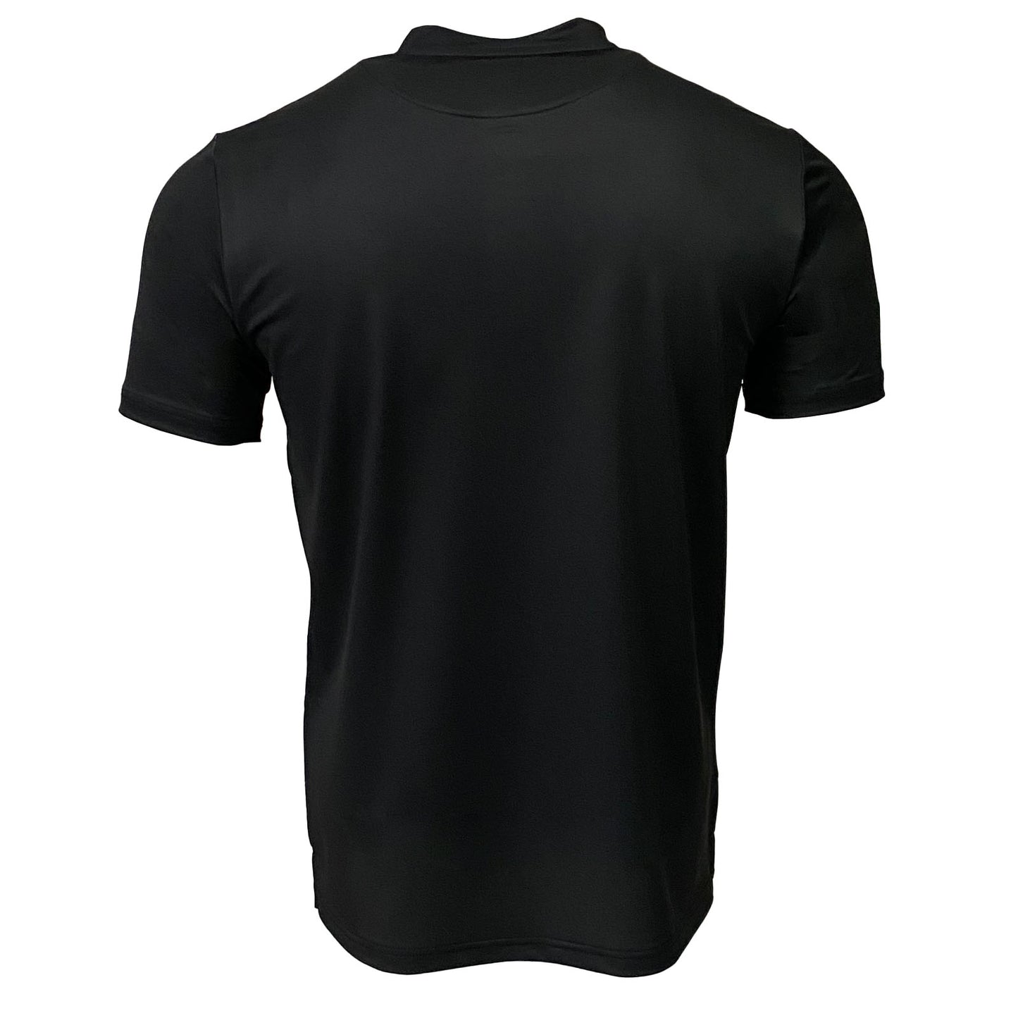 BLKBRN StretchTech, Low Collar Polo, Black
