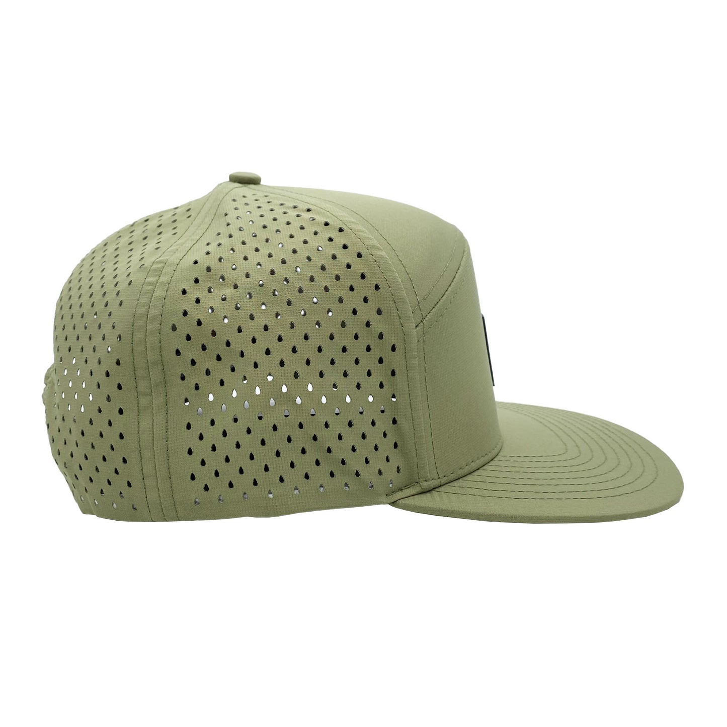 Water Repellent Flat-Bill, Wood Patch, Loden