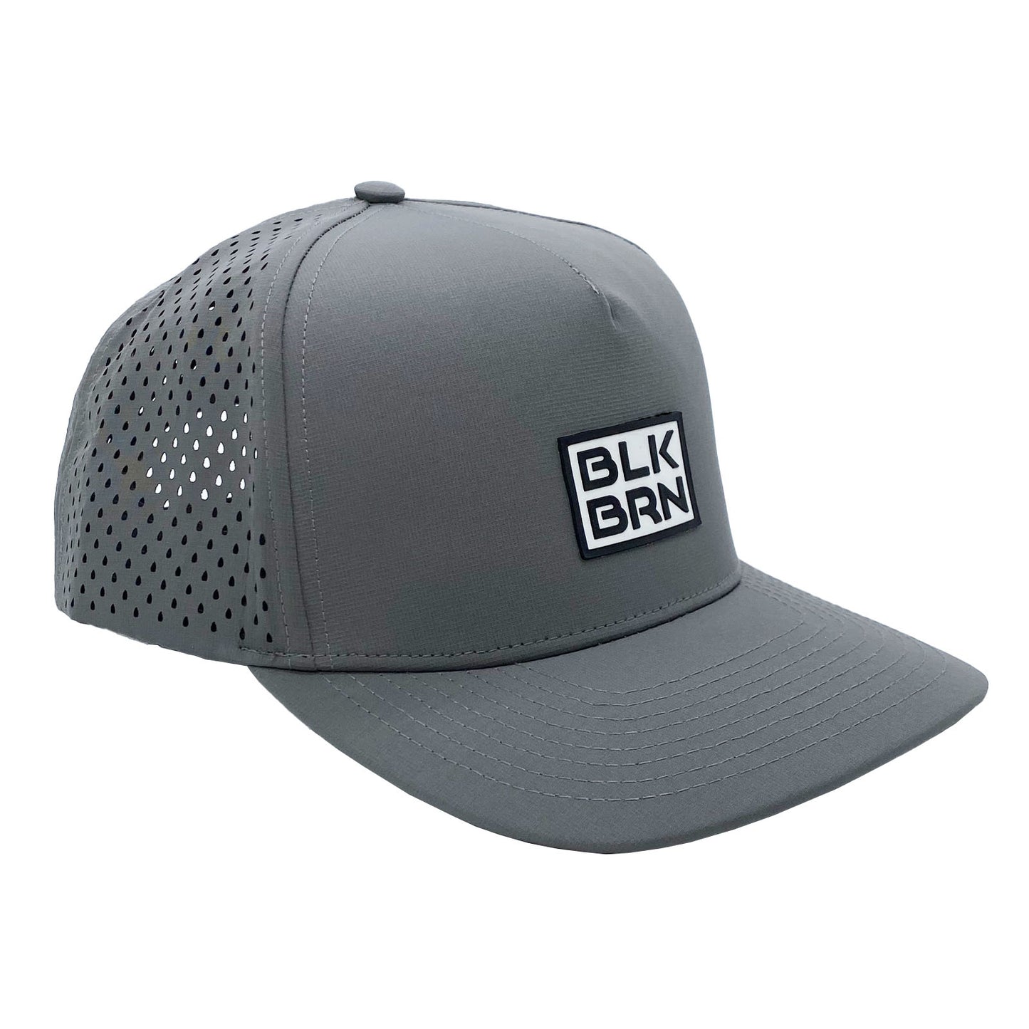 Water Repellent Trucker, Silicone Patch, Gray