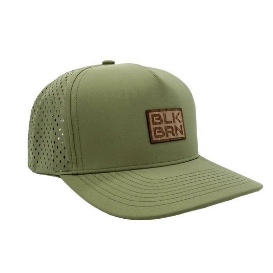Water Repellent Trucker, Wood Patch, Loden